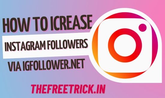 How To Increase Instagram Followers Via IGFollower.net